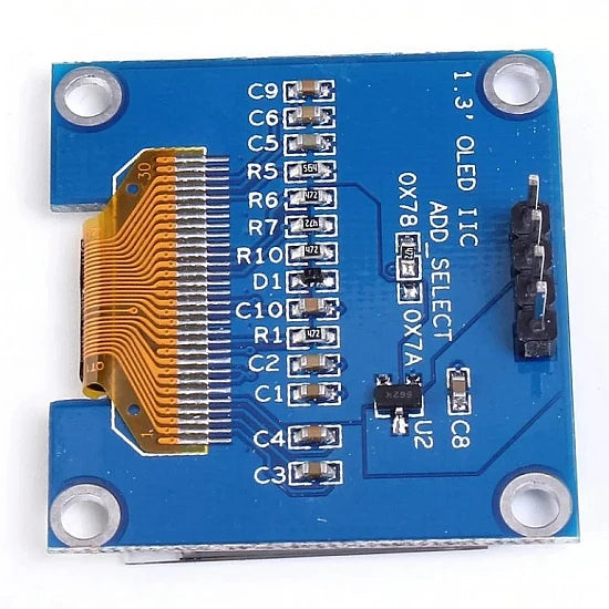 SSD1306 OLED Display Module 128×64 (I2C)