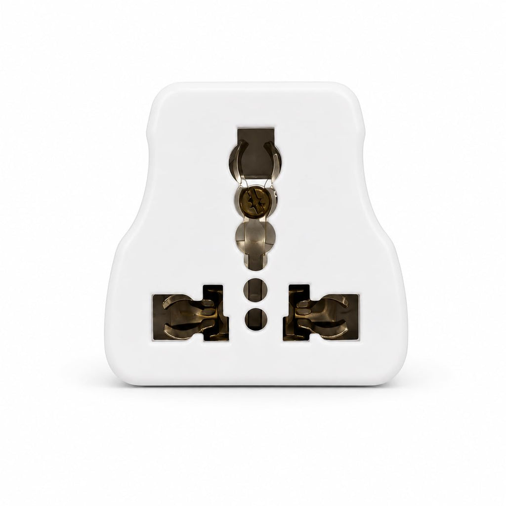 Universal 3 Pin Conversion Plug, 6 Amp to 16 Amp, Pack of 2