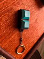 Mechanical Keychain Fidget Toy with Gateron Blue Switches