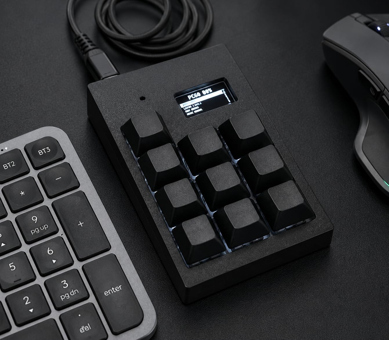 PicoPad 3x3 + 1 Programmable Macro Keyboard | 9 Mechanical Keys