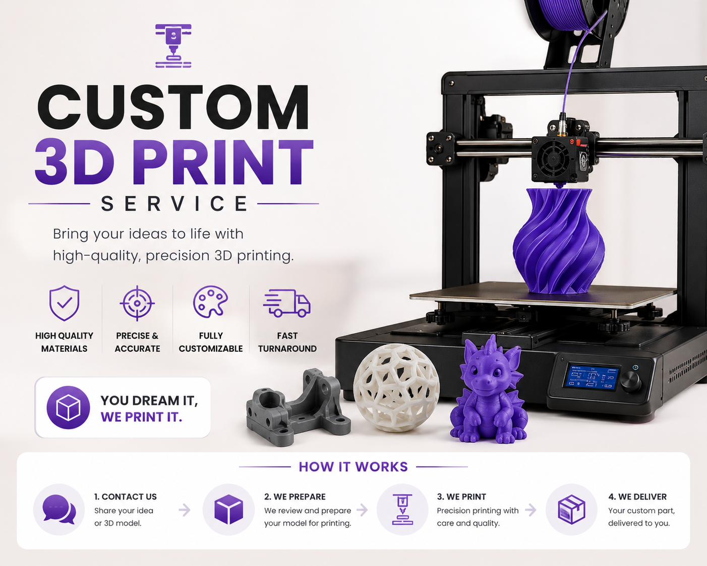 Custom Print Figurine