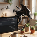 Dragon Monitor Companion – 3D Printed