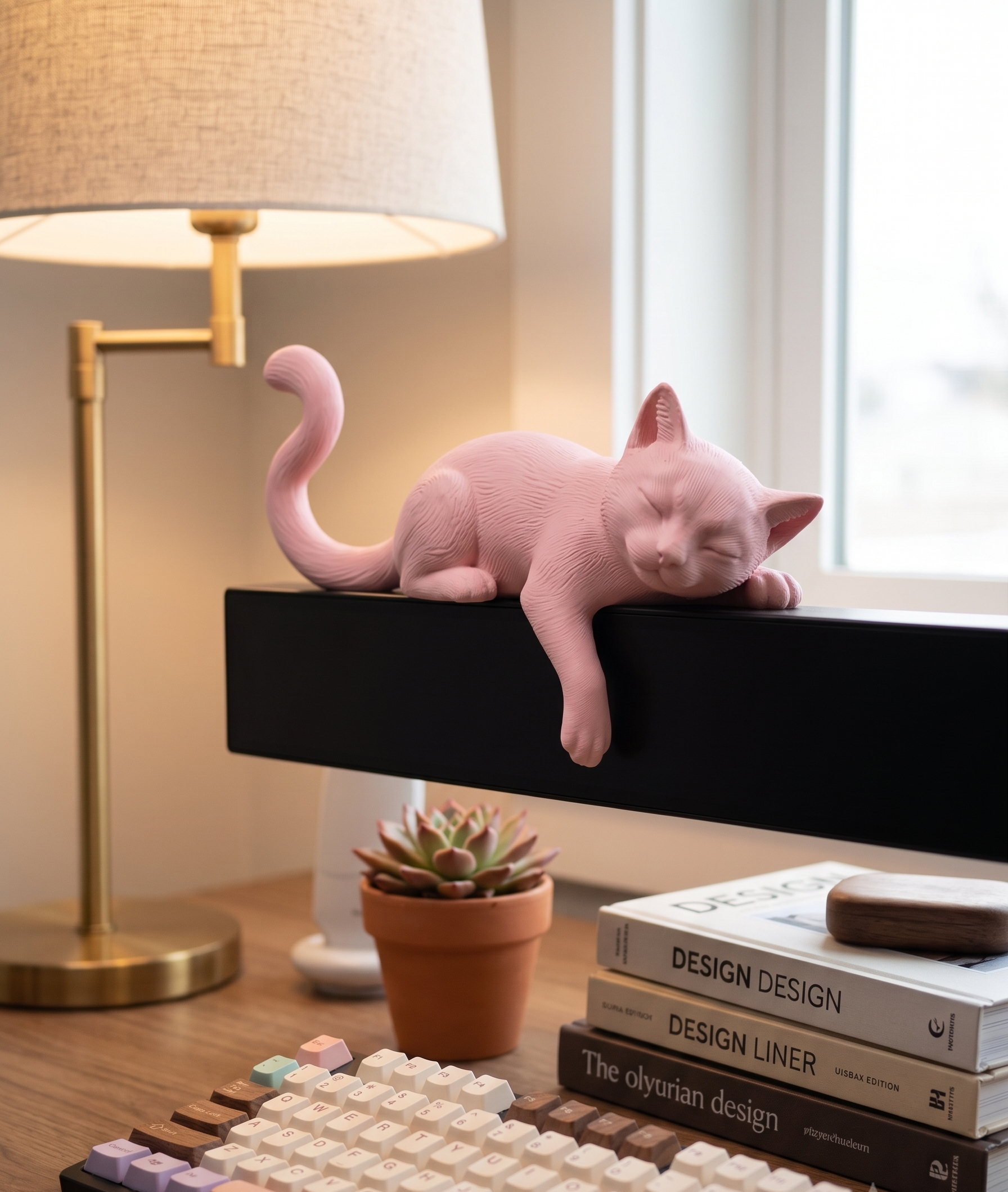 Cute Cat Monitor Toy