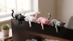 Cute Cat Monitor Toy