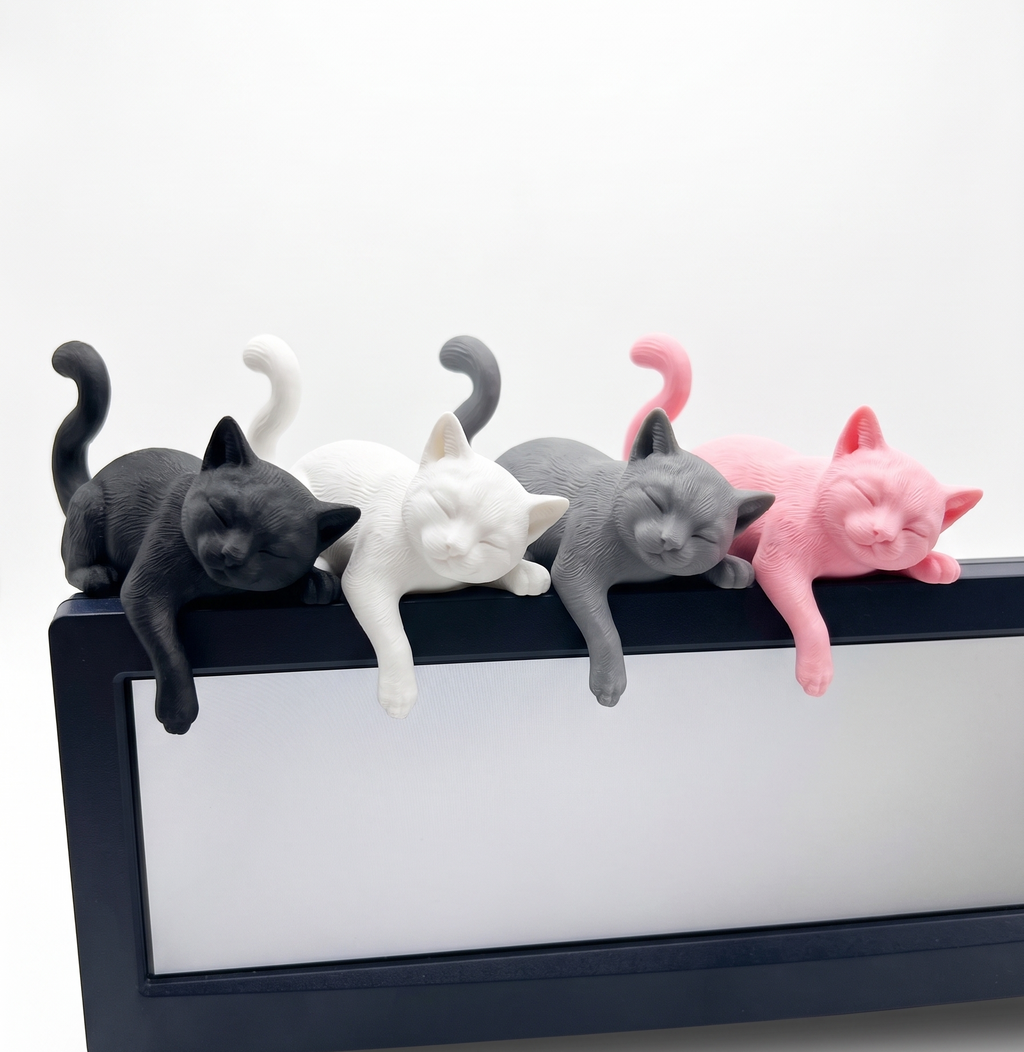 Cute Cat Monitor Toy