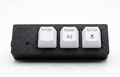 Poco Pad - 1x3 Macro Keyboard - Flat