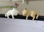Sleeping Cat Monitor Topper – 3D Printed