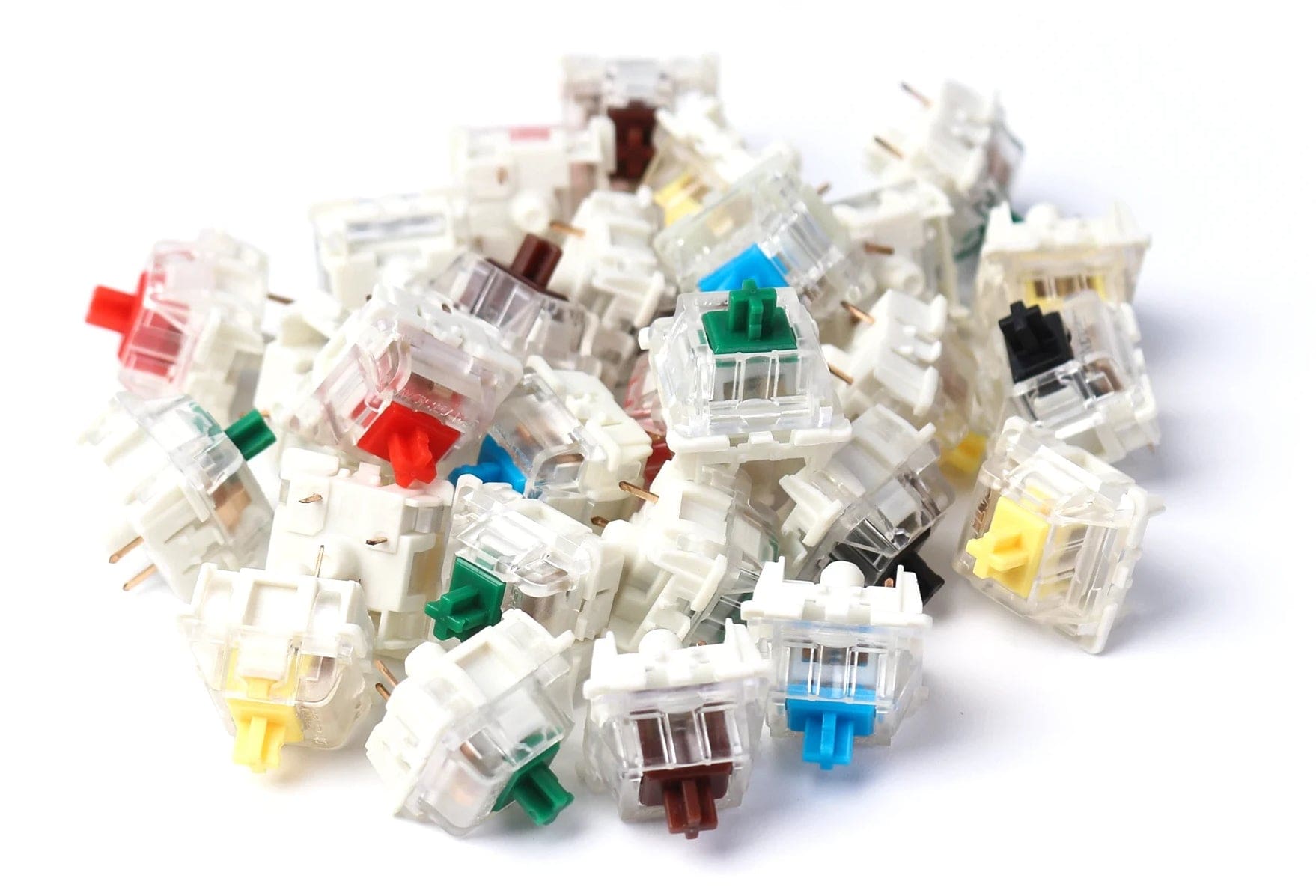 Gateron Mechanical Keyboard Switches (Red / Blue) 10 pcs Pack