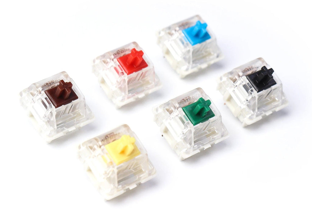 Gateron Mechanical Keyboard Switches (Red / Blue) 10 pcs Pack